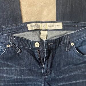 Charlotte Russe Dark Blue Classic Skinny Jeans